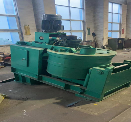 500L Rolling Flux Mixing Machine with Dual Stirring Structure and Hydraulic Automatic Discharging for Welding Electrode Production