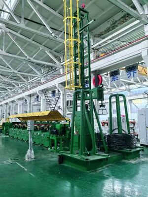 Good price Dual-station Overhead Upper-pulling Pay-off Machine with Wire Storage Device and Heavy-duty Frame for Wire Drawing Line online
