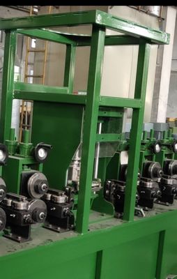 Updated technique flux cored welding wire production line