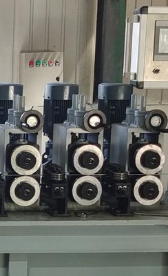 Updated technique flux cored welding wire production line