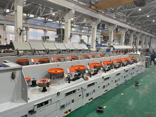 Low carbon steel wire drawing machine