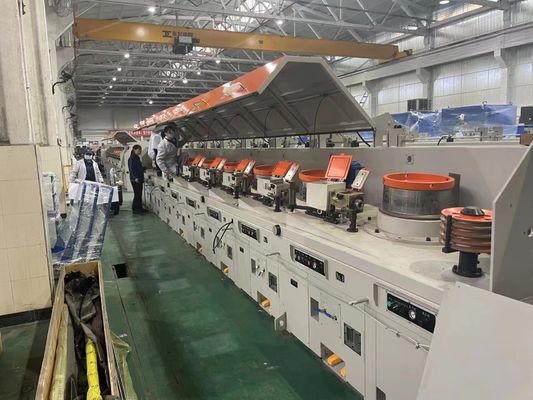 Solid welding wire making machine