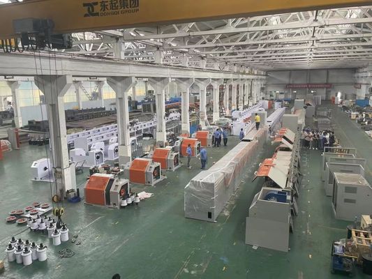 Solid welding wire making machine