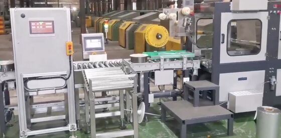 Full Auto Packing Line for Flux Cored Welding Wire - High Efficiency Welding Wire Packing Machine