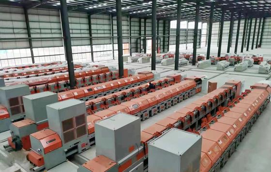 Low carbon steel wire drawing machine